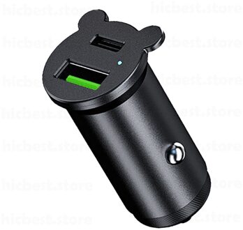 45W Aluminium Pd Autolader Voor Iphon Auto Pd Charger PD3.0 Fcp Scp Afc Auto Adapter Voor Iphon 12 se 11 Pro Samsung S20 Huawei