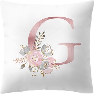 45X45 Cm Kinderkamer Decoratie Brief Kussen Engels Alfabet Kussenslopen Home Decor Kids Woonkamer Decoratie Kussensloop