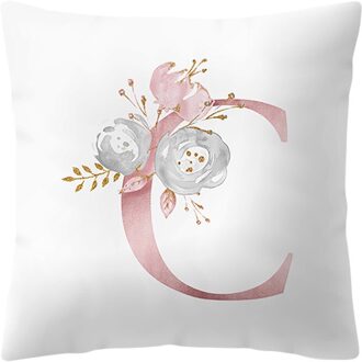 45X45 Cm Kinderkamer Decoratie Brief Kussen Engels Alfabet Kussenslopen Home Decor Kids Woonkamer Decoratie Kussensloop