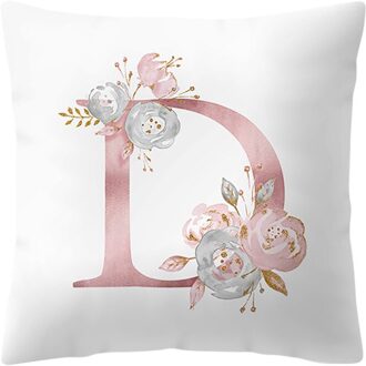 45X45 Cm Kinderkamer Decoratie Brief Kussen Engels Alfabet Kussenslopen Home Decor Kids Woonkamer Decoratie Kussensloop