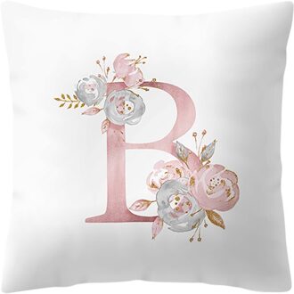 45X45 Cm Kinderkamer Decoratie Brief Kussen Engels Alfabet Kussenslopen Home Decor Kids Woonkamer Decoratie Kussensloop