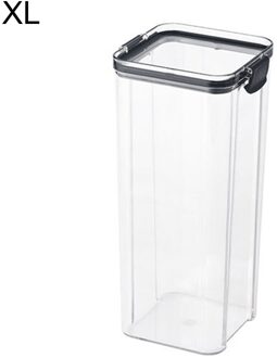 460/700/1300/1800Ml Voedsel Opslag Container Jar Stapelbaar Keuken Refrige Opslagtank Transparante Verzegelde Opslag pot Met Deksel XL