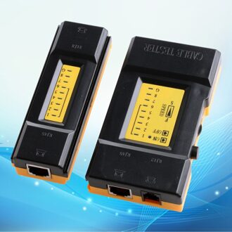 468VR Snelheid Compute Netwerk Kabel Tester RJ45 + RJ11 Lan Draad Ethernet