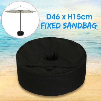 46X15 Cm Strand Tuin Patio Zonnescherm Paraplu Base Gewicht Bag Heavy Duty Zand Zakken Waterdichte Parasol Base Tent standhouder 38x15cm