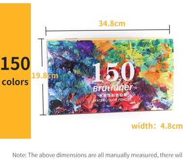 47/72/120/150/180 Kleuren Vette Kleurpotlood Artistieke Kleur Lood Borstel Schets Hout Potloden Set Hand geschilderde Schoolbenodigdheden 150 kleuren