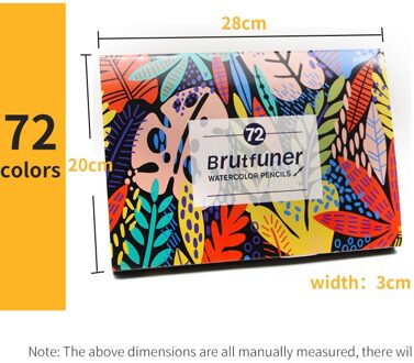 47/72/120/150/180 Kleuren Vette Kleurpotlood Artistieke Kleur Lood Borstel Schets Hout Potloden Set Hand geschilderde Schoolbenodigdheden 72 kleuren