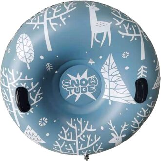 47 Inch Opblaasbare Sneeuw Slee Verdikte Sneeuw Buis Voor Kids Volwassenen Genieten Van Het Plezier Van Skiën Duurzaam Lager Tot £ 500