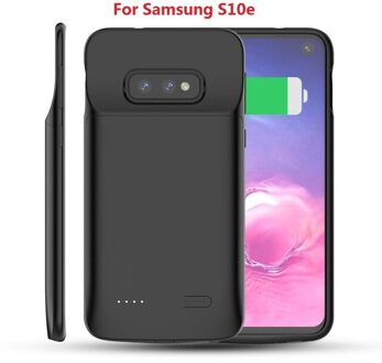 4700Mah Batterij Lader Case Voor Samsung Galaxy S10 S10e Batterij Case Powerbank Soft Tpu Case Voor Samsung S10 Plus opladen Case for S10e
