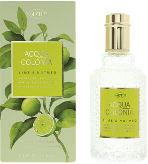 4711 - Acqua Colonia Lime en Nutmeg - Eau De Cologne - 50ML