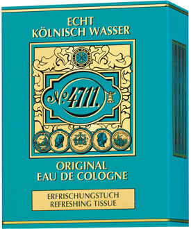 4711 Original Refreshing Eau de Cologne Tissue - 10 stuk
