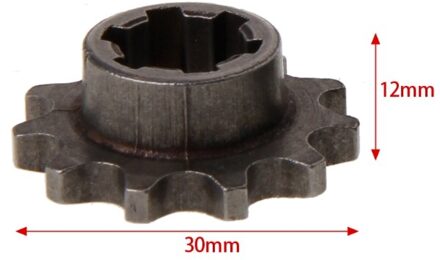 47cc 49cc Motorfiets T8F 8Mm 11 14 17 20 Tooth Voorkant Pinion Tandwiel Ketting Cog 1XCF