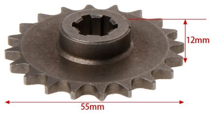 47cc 49cc Motorfiets T8F 8Mm 11 14 17 20 Tooth Voorkant Pinion Tandwiel Ketting Cog 77HF