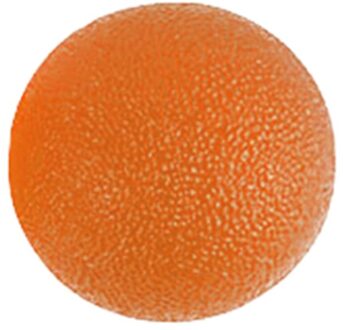 47Mm Siliconen Handen Vinger Oefening Massage Ei Vormige Grijper Voor Fitness Decompressie Stress Vent Bal Oranje