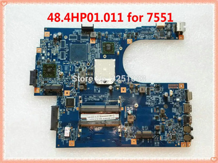 48.4HP01.011 for Acer Aspire 7551 7551G Laptop motherboard 7551-7422 7551-3749 JE70-DN MB 09929-1 MBBKM01001 MB.BKM01.001 NV73A