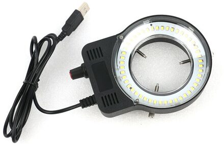 48 Led Smd Usb Verstelbare Ring Light Illuminator Lamp Voor Industrie Microscoop Industriële Camera Nifier