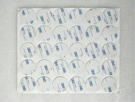 48 pcs 30mm diameter Absorberende materiaal anti-metalen materiaal anti-interferentie materiaal RFID anti-metal materiaal dubbelzijdige tape