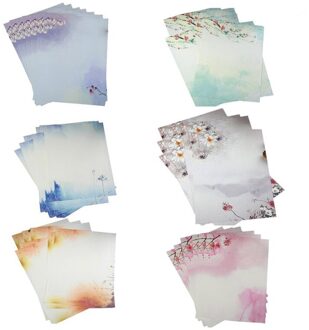 48 Stuks Schrijven Briefpapier Papier, Brief Schrijfpapier Brief Sets