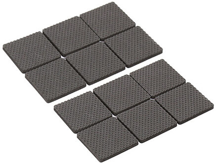 48Pcs Meubels Stoel Tafel Been Mat Antislip Thuis Floor Bescherm Mat Rubber B-12stk
