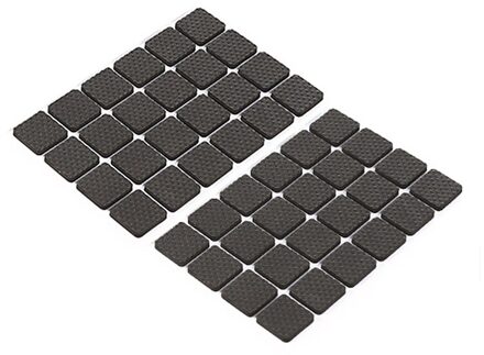 48Pcs Meubels Stoel Tafel Been Mat Antislip Thuis Floor Bescherm Mat Rubber D-48stk