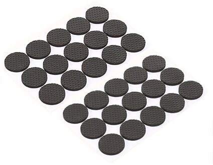 48Pcs Meubels Stoel Tafel Been Mat Antislip Thuis Floor Bescherm Mat Rubber E-30stk