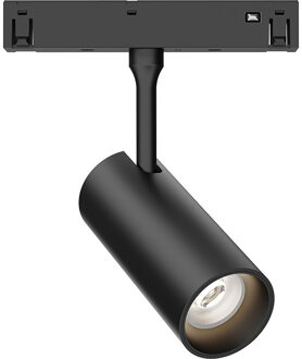 48V Magnetische LED Railspot - Track Spot - Brinton Magni - 10W 810lm 24D - Helder/Koud Wit 6500K - Zwart