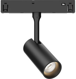 48V Magnetische LED Railspot - Track Spot - Brinton Magni - 6W 440lm 24D - Natuurlijk Wit 4000K - Zwart