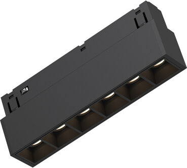 48V Magnetische Lineaire LED Bar - Brinton Magni - 6W 440lm 24D - Natuurlijk Wit 4000K - Zwart