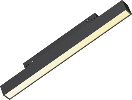 48V Magnetische Lineaire LED Railverlichting - Lijnverlichting - Brinton Magni - 10W 950lm 120D - Aanpasbare Lichtkleur CCT - Zwart Helder/Koud wit;Warm wit;Natuurlijk wit