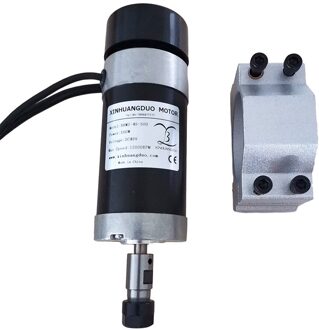 48VDC 500W Borstelloze Motor Hoge Snelheid Grote Koppel Cnc Graveren Frezen Luchtgekoelde Spindel Motor Carving + 1Pcs 57Mm Klem Package1