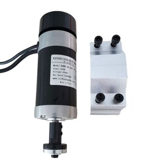 48VDC 500W Borstelloze Motor Hoge Snelheid Grote Koppel Cnc Graveren Frezen Luchtgekoelde Spindel Motor Carving + 1Pcs 57Mm Klem Package4