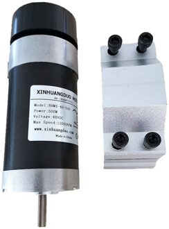 48VDC 500W Borstelloze Motor Hoge Snelheid Grote Koppel Cnc Graveren Frezen Luchtgekoelde Spindel Motor Carving + 1Pcs 57Mm Klem Package5