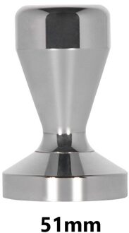 49/51/57.5/58Mm Espresso Koffie Tamper Verstelbare Koffie Sabotage Barista Rvs Base Koffieboon Druk Barista Tools 51mm
