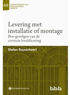 49-Levering Met Installatie Of Montage - Beroepsvereniging Voor Boekhoudkundige Beroepen - Stefan Ruysschaert