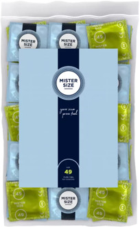 49 - Smallere Condooms Ultradun 100 stuks Transparant - 49 (omtrek 10-11 cm)