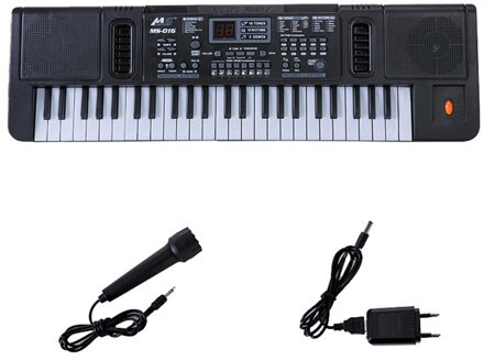 49 Toetsen Elektronische Piano Elektronische Keyboard Orgel Muziekinstrument Speelgoed Met Speelgoed Microfoon Voor Beginners Kids