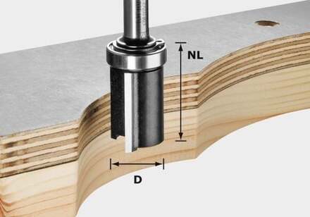 491028 Kantenfrees HW schacht - 8mm