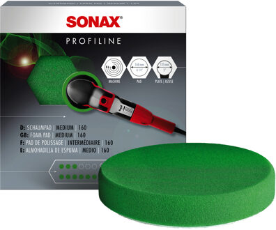 493.000 Foam polijst pad groen medium