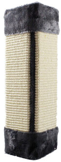 49X23cm 2 Kleuren Kat Krassen Board Huisdier Kitten Muur Hoek Krassen Mat Post Boom Scratcher Sisal Hennep Kitty Pet Pluche speelgoed grijs