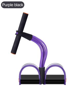 49X25X6.5Cm Vier Buis Multifunctionele Pull Touw Pedaal Elastische Touw Been Puller Abdominale Crunches Voetenbank pull Touw YL200206-M01