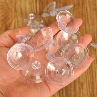 4cm Diameter Suction Cup 10PCS Powerful Suction Cup Perforated Transparent Plastic Suction Cups