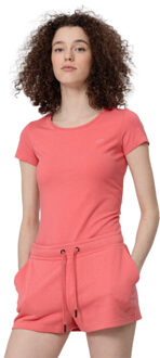 4F Dames duidelijk t-shirt - maat M Oranje