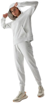 4F Dames effen hoodie - maat S Grijs