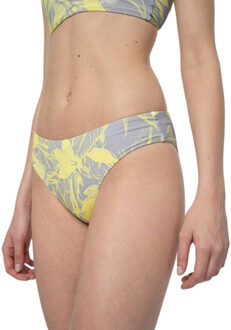 4F Dames f025 bikini met bloemen Grijs - XXL