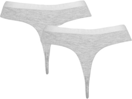 4F Dames f026 string (set van 2) Grijs - L