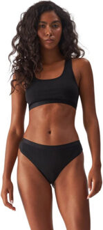 4F Dames f026 string (set van 2) Zwart - L