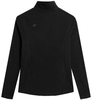 4F Dames f031 fleece sweatshirt Zwart
