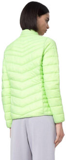 4F Dames f094 gewatteerde jas Groen - XL