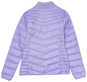 4F Dames f094 gewatteerde jas - maat S Paars
