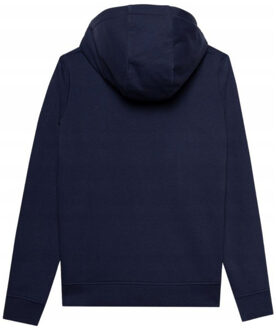 4F Dames f0956 hoodie met volledige rits Blauw