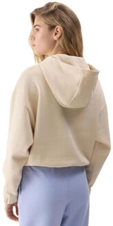4F Dames f1057 hoodie - maat L Beige